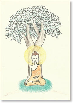 Buddha Seated Under the Bodhi Tree